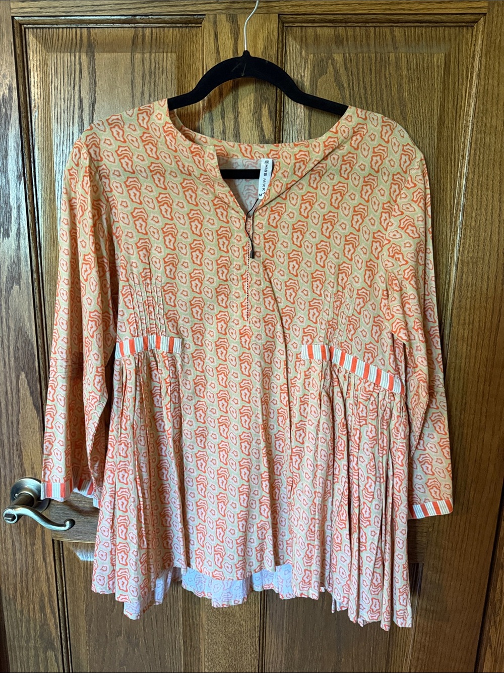 Miss Nikky Long Sleeve Blouse -Size M